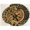 Image 7 : WWII GERMAN ARMY M35 SD COMBAT HELMET COMPLETE WITH LINER AND CAMOUFLAGE NET