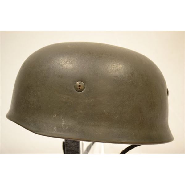 WWII GERMAN M1938 LUFTWAFFE PARATROOPER HELMET COMPLETE