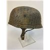 Image 14 : WWII GERMAN M1938 LUFTWAFFE PARATROOPER HELMET CAMOUFLAGE WIRE