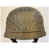 Image 2 : WWII GERMAN M1938 LUFTWAFFE PARATROOPER HELMET CAMOUFLAGE WIRE