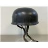 Image 10 : EARLY POST-WAR GERMAN PARATROOPER HELMET SIMILAR TO WWII
