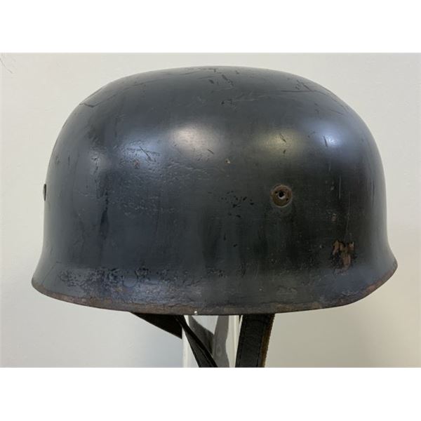 EARLY POST-WAR GERMAN PARATROOPER HELMET SIMILAR TO WWII
