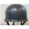Image 2 : EARLY POST-WAR GERMAN PARATROOPER HELMET SIMILAR TO WWII
