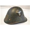 Image 6 : WWII DUTCH HELMET REUSED BY GERMAN RAD WITH NICE DECAL