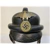 Image 8 : GERMANY THIRD REICH NSKK LEATHER MOTORCYCLE CRASH HELMET