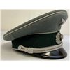Image 6 : WWII GERMAN ARMY INFANTRY OFFICER VISOR HAT CAP