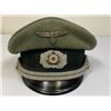 Image 6 : WWII GERMAN ARMY DOCTOR MEDICAL OFFICER'S VISOR HAT CAP