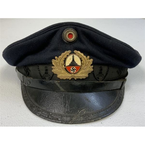 WWII GERMAN VETERANS ASSOCIATION KyffhÃ¤userbund VISOR HAT CAP