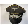 Image 8 : WWII GERMAN LUFTWAFFE FLIGHT NCO OFFICER CRUSHER TYPE VISOR CAP
