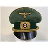 Image 13 : WWII GERMAN CUSTOMS OFFICIAL GENERAL RANK VISOR CAP HAT