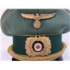 Image 6 : WWII GERMAN CUSTOMS OFFICIAL GENERAL RANK VISOR CAP HAT