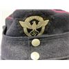 Image 3 : WWII GERMAN LATE WAR FIRE POLICE M43 WOOL CAP