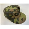 Image 2 : WWII GERMAN SS LATE WAR FIELD CAP MADE FROM CAMOUFLAGE MATERIAL