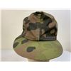 Image 6 : WWII GERMAN SS LATE WAR FIELD CAP MADE FROM CAMOUFLAGE MATERIAL