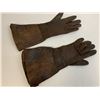 Image 2 : WWII GERMAN LUFTWAFFE PILOT FLIGHT LEATHER GLOVES