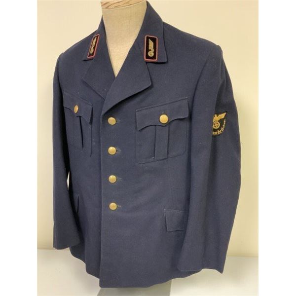 WWII GERMAN THIRD REICH RAILWAY OFFICIAL REICHSBAHN TUNIC