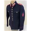 Image 2 : GERMANY THIRD REICH FIRE PROTECTION POLICE UNIFORM TUNIC WARBURG-LAND.