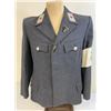 Image 2 : WWII GERMAN RARE FEMALE RED CROSS MEDIC UNIFORM TUNIC WITH ARMBAND