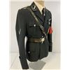 Image 16 : THIRD REICH ALLGEMEINE SS NAZI GERMAN BLACK SERVICE OFFICER'S UNIFORM TUNIC