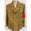Image 2 : GERMANY THIRD REICH NSDAP NAZI PARTY LEADER BROWN UNIFORM TUNIC