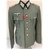 Image 1 : WWII GERMAN ARMY 297th INFANTRY DIVISION OFFICER COLONEL'S UNIFORM TUNIC