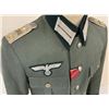 Image 2 : WWII GERMAN ARMY 297th INFANTRY DIVISION OFFICER COLONEL'S UNIFORM TUNIC