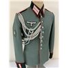 Image 2 : WWII GERMAN NAMED MOUNTAIN ARTILLERY TROOPS OFFICER DRESS UNIFORM TUNIC WAFFENROCK