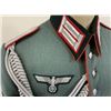 Image 9 : WWII GERMAN NAMED MOUNTAIN ARTILLERY TROOPS OFFICER DRESS UNIFORM TUNIC WAFFENROCK