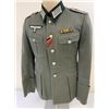 Image 14 : WWII GERMAN ARMY MEDICAL OFFICER NAMED DOCTOR UNIFORM TUNIC