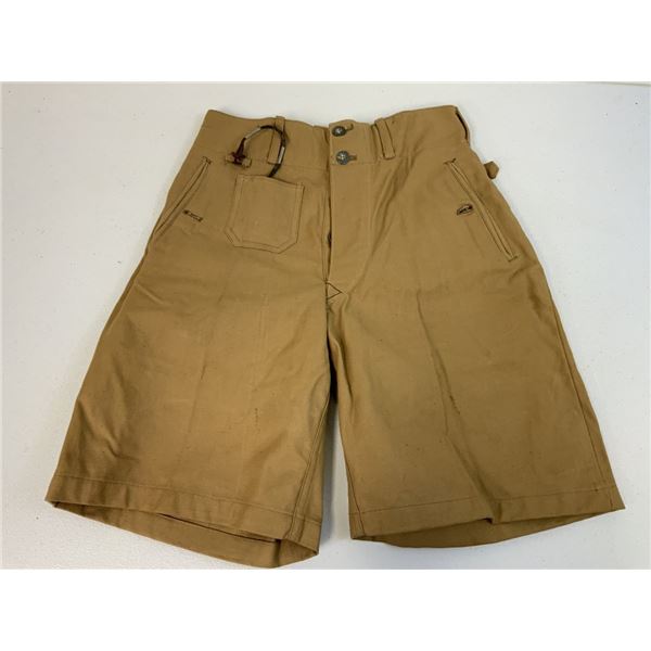 WWII GERMAN MILITARY TROPICAL AFRIKA KORPS UNIFORM SHORTS