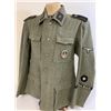 Image 1 : WWII GERMAN WAFFEN SS M42 UNIFORM TUNIC MOVIE USED " SAVING PRIVATE RYAN" 1998