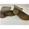 Image 3 : WWII GERMAN WINTER WARM FELT TOP BOOTS RB NUMBERED DATED 1943