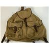 Image 1 : WWII GERMAN JAGER MOUNTAIN TROOPERS TAN CANVAS BACK PACK