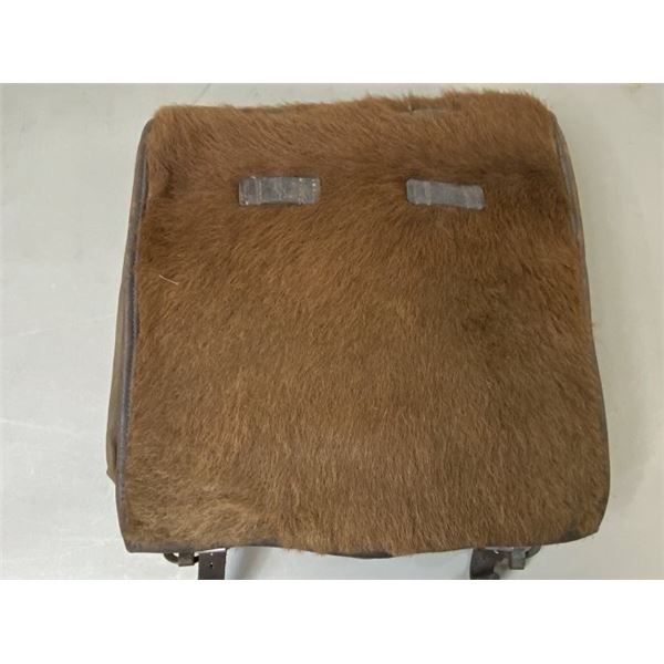 WWII GERMAN PONY FUR M1934 TORNISTER BACKPACK 1938 DATE