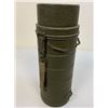 Image 2 : POST WAR GERMAN MILITARY GAS MASK METAL TUBE CANISTER