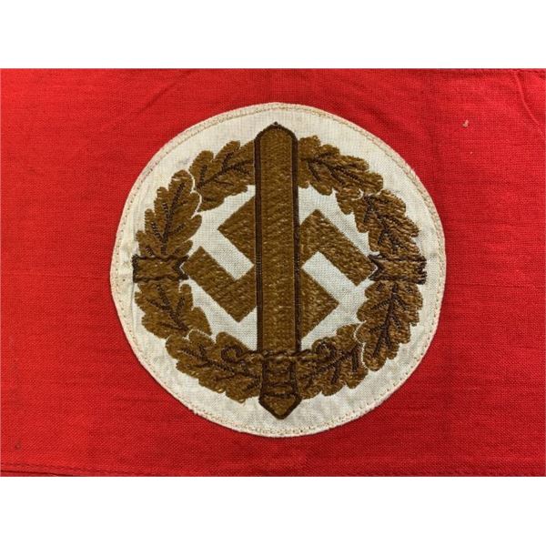 NAZI GERMANY THIRD REICH GERMAN SA SPORTS ARMBAND