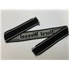 Image 6 : WWII GERMAN WAFFEN SS "Horst Wessel" CUFFTITLE