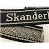 Image 1 : WWII GERMAN WAFFEN SS "Skanderbeg" CUFFTITLE