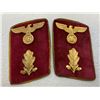 Image 1 : NAZI GERMANY REICH LEVEL NSDAP PARTY LEADER COLLAR TABS