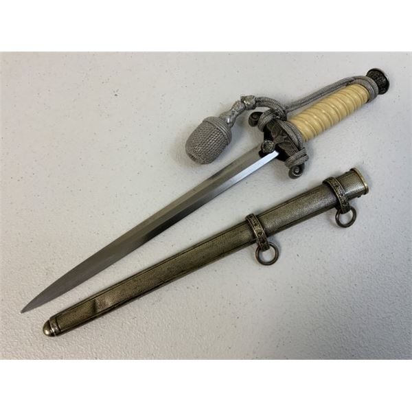WWII GERMAN ARMY OFFICERS DRESS DAGGER BY CARL JULIUS KREBS