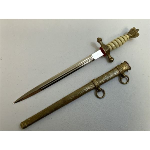 WWII GERMAN NAVY KRIEGSMARINE OFFICERS DAGGER WKC