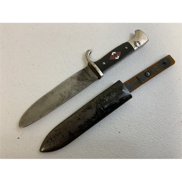 NAZI GERMANY HITLER YOUTH HJ KNIFE DAGGER RZM M7/31