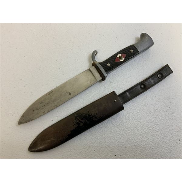 NAZI GERMANY HITLER YOUTH HJ KNIFE DAGGER RZM M7/13