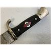 Image 2 : RARE NAZI GERMANY HITLER YOUTH HJ KNIFE DAGGER WITH SAWBACK BLADE