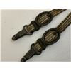 Image 3 : WWII GERMAN ARMY OFFICER DAGGER HANGERS DELUXE SET