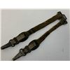 Image 4 : WWII GERMAN ARMY OFFICER DAGGER HANGERS DELUXE SET