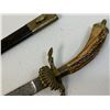 Image 4 : ANTIQUE GERMAN HUNTING DAGGER SHORT SWORD HIRSCHFANGER WITH ETCHED BLADE