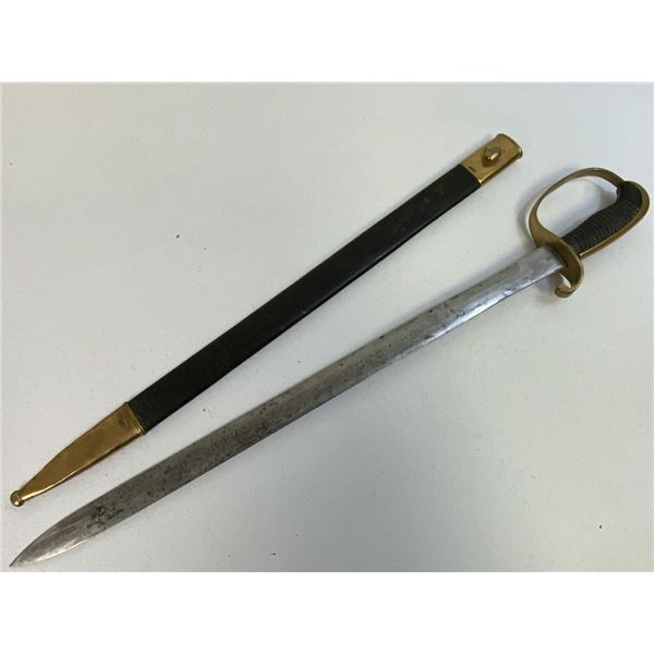 ANTIQUE GERMAN BAVARIAN POLICE WATCHMANS SHORT SWORD