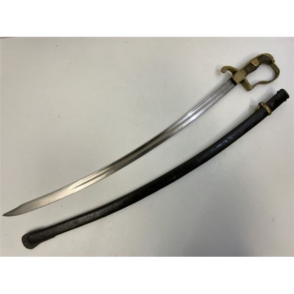 IMPERIAL GERMAN ARTILLERY OFFICER SWORD ETCHED BLADE REGIMENTAL STAMPED