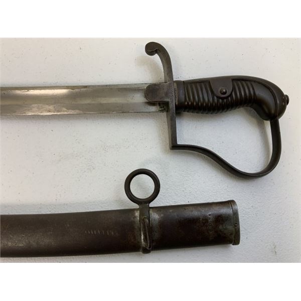 IMPERIAL GERMANY 1873 ARTILLERY SWORD REGIMENTAL STAMPED